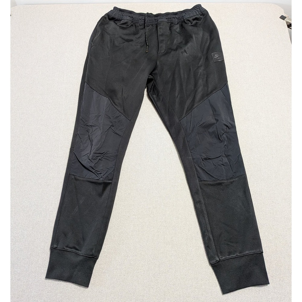 Nike Air Max Activewear Pants Men's Black XL Joggers Moisture-Wicking